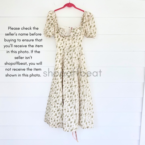 NEW House of CB Tallulah Dress Garden Print XS - Picture 11 of 13